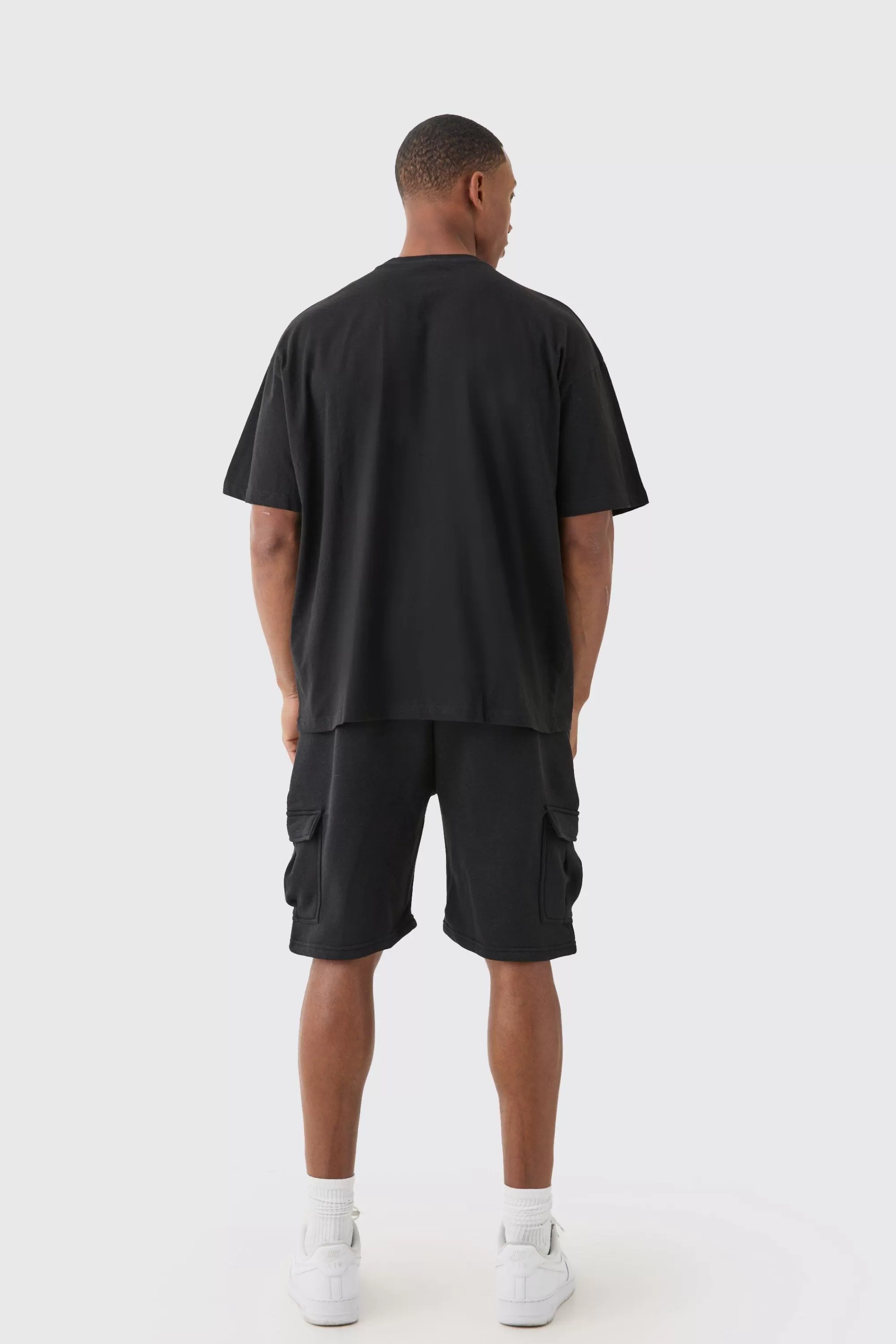 boohooMAN 2 Pack Oversized T-shirt | UK black Sale