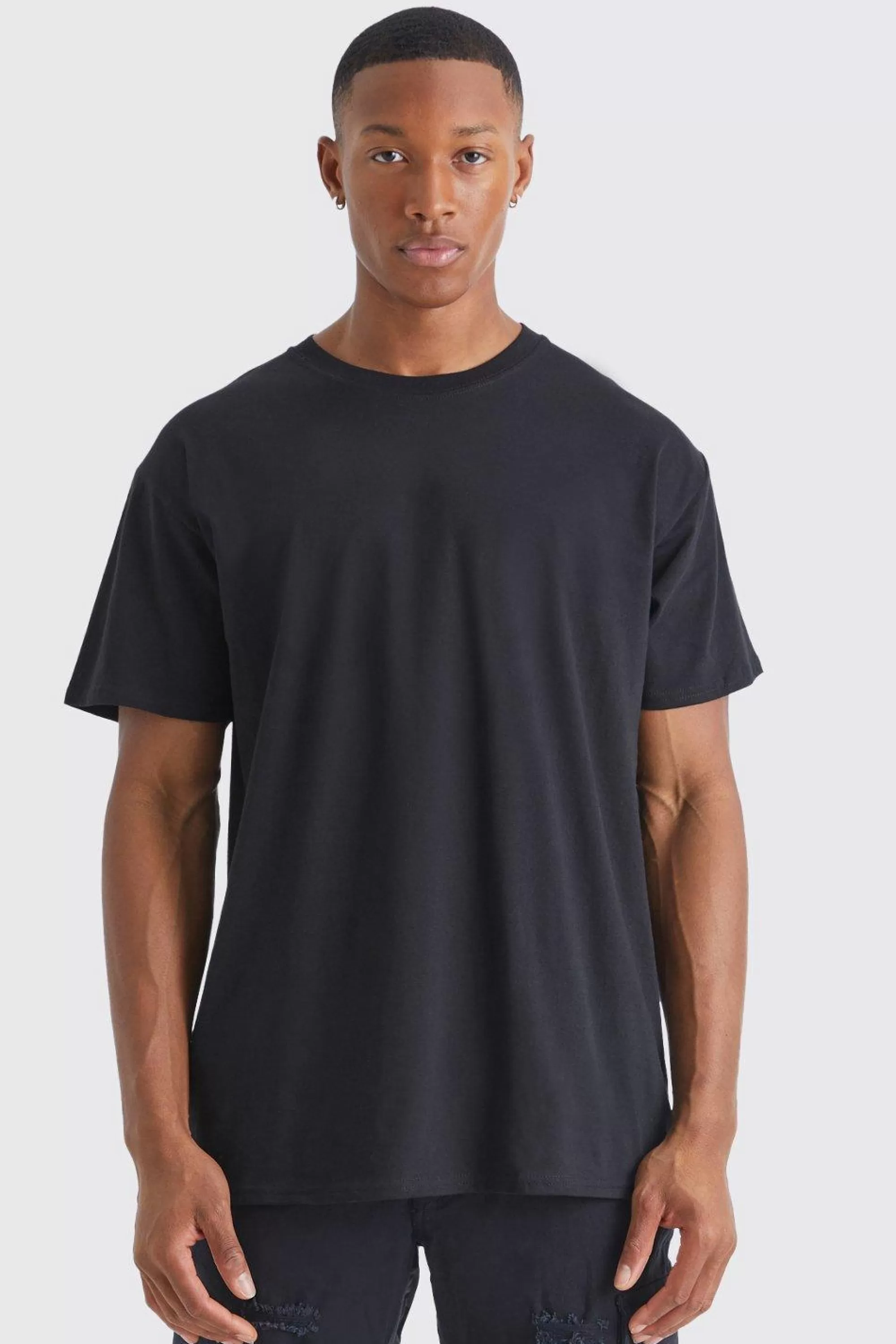 boohooMAN Basic Crew Neck T-shirt | UK black Best Sale