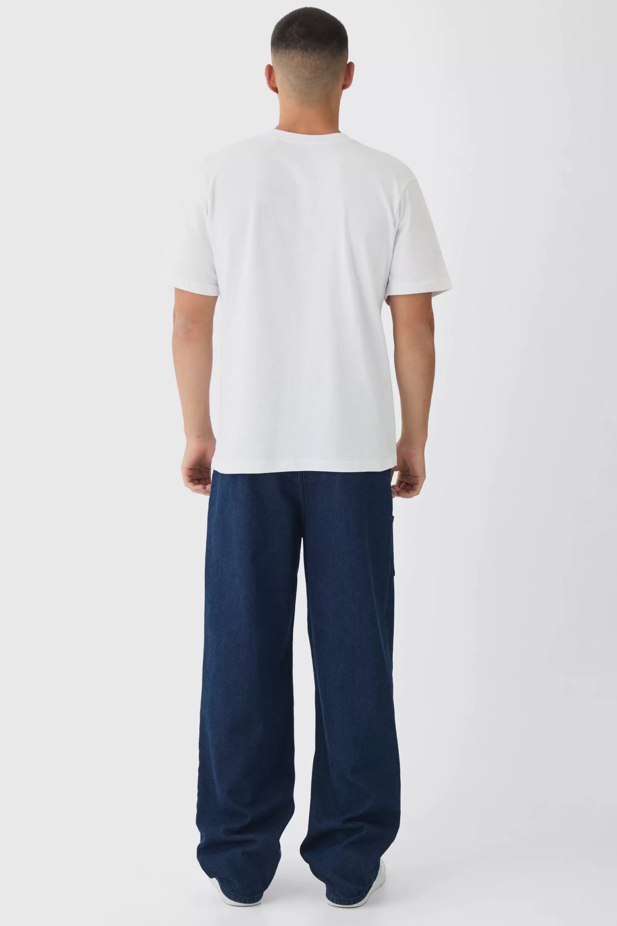 boohooMAN Basic Crew Neck T-shirt | UK white Discount