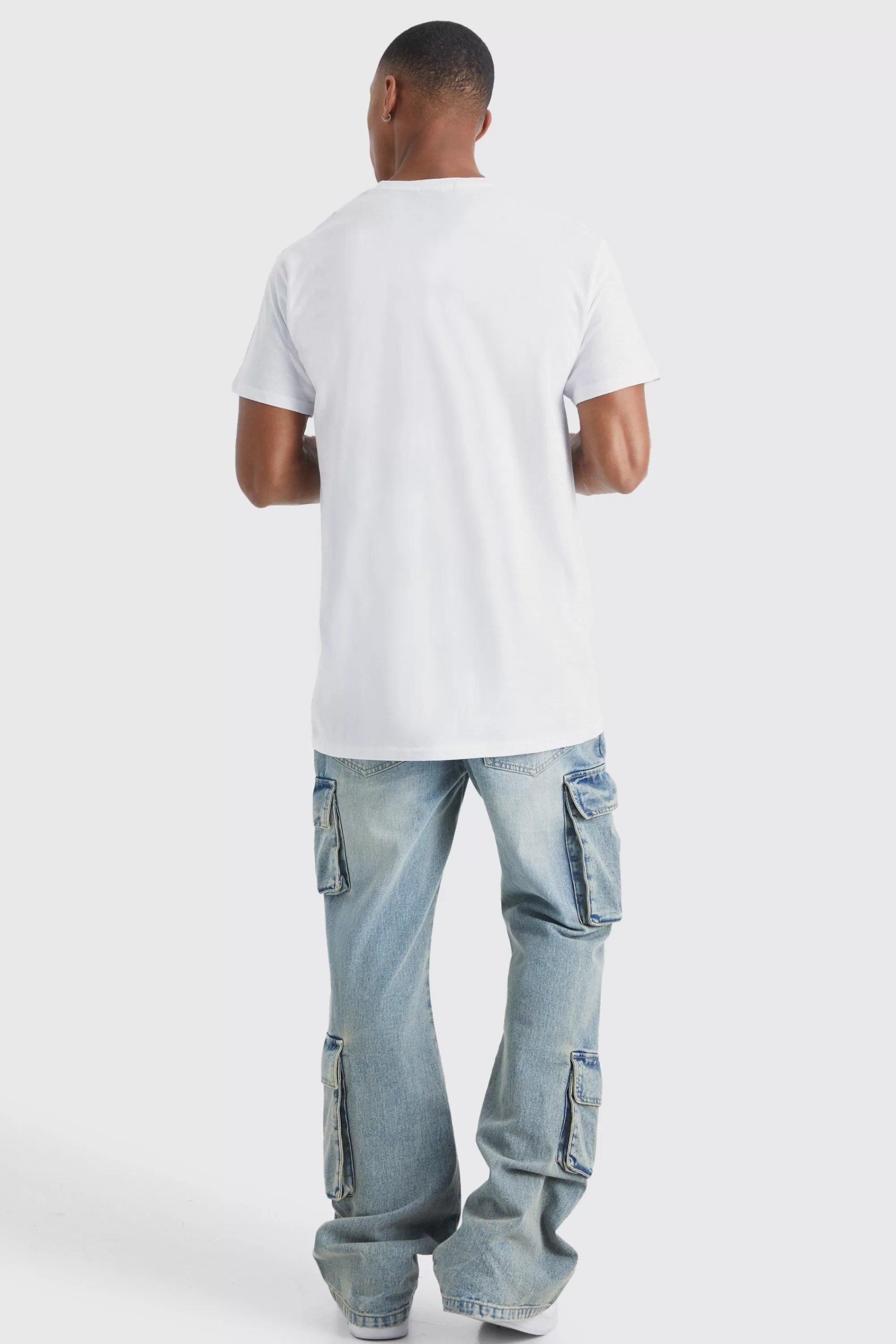 boohooMAN Basic Crew Neck T-shirt | UK white Sale