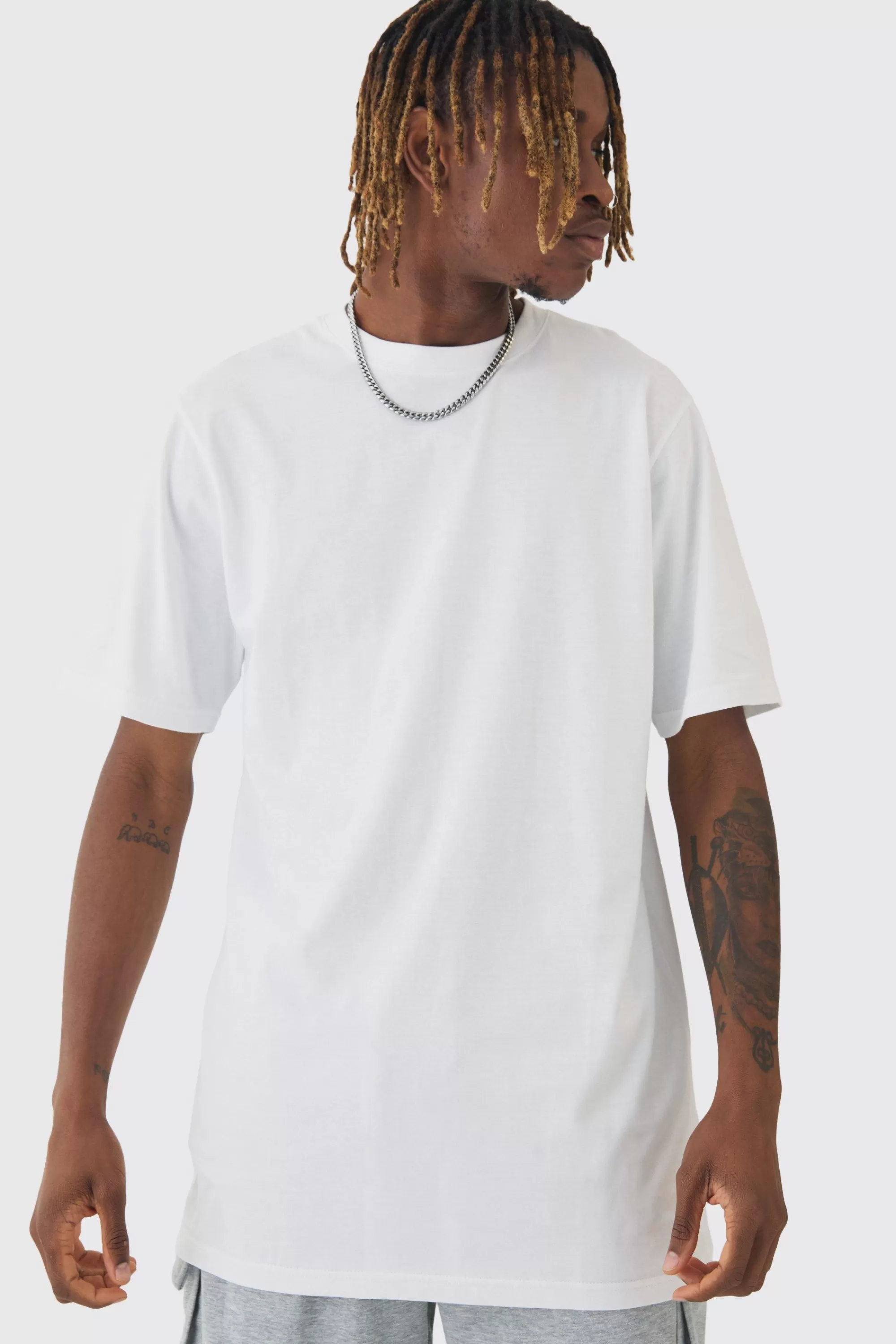 boohooMAN Tall 2 Pack Basic T-shirt | UK multi Cheap