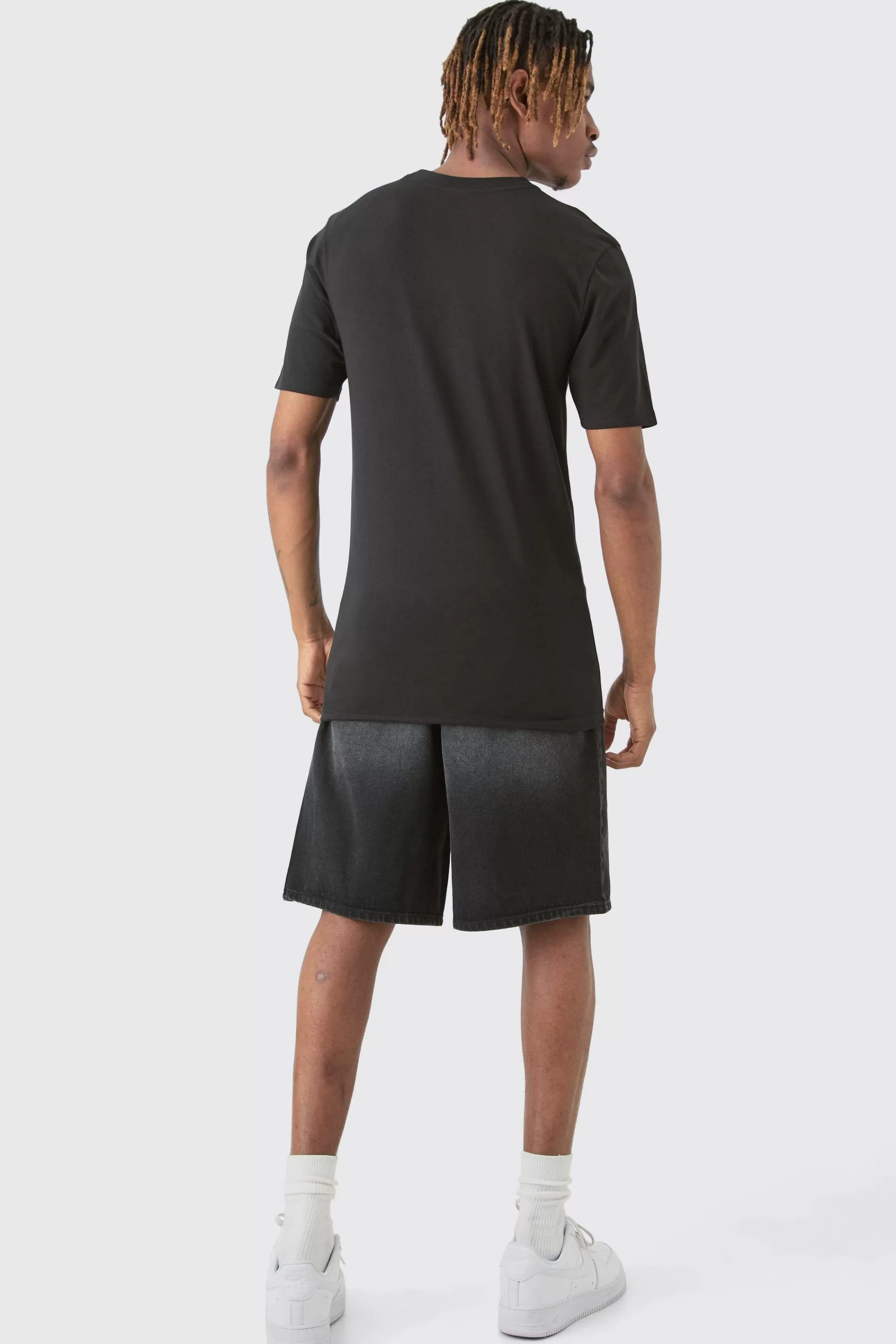 boohooMAN Tall Basic Muscle Fit T-shirt | UK black Outlet