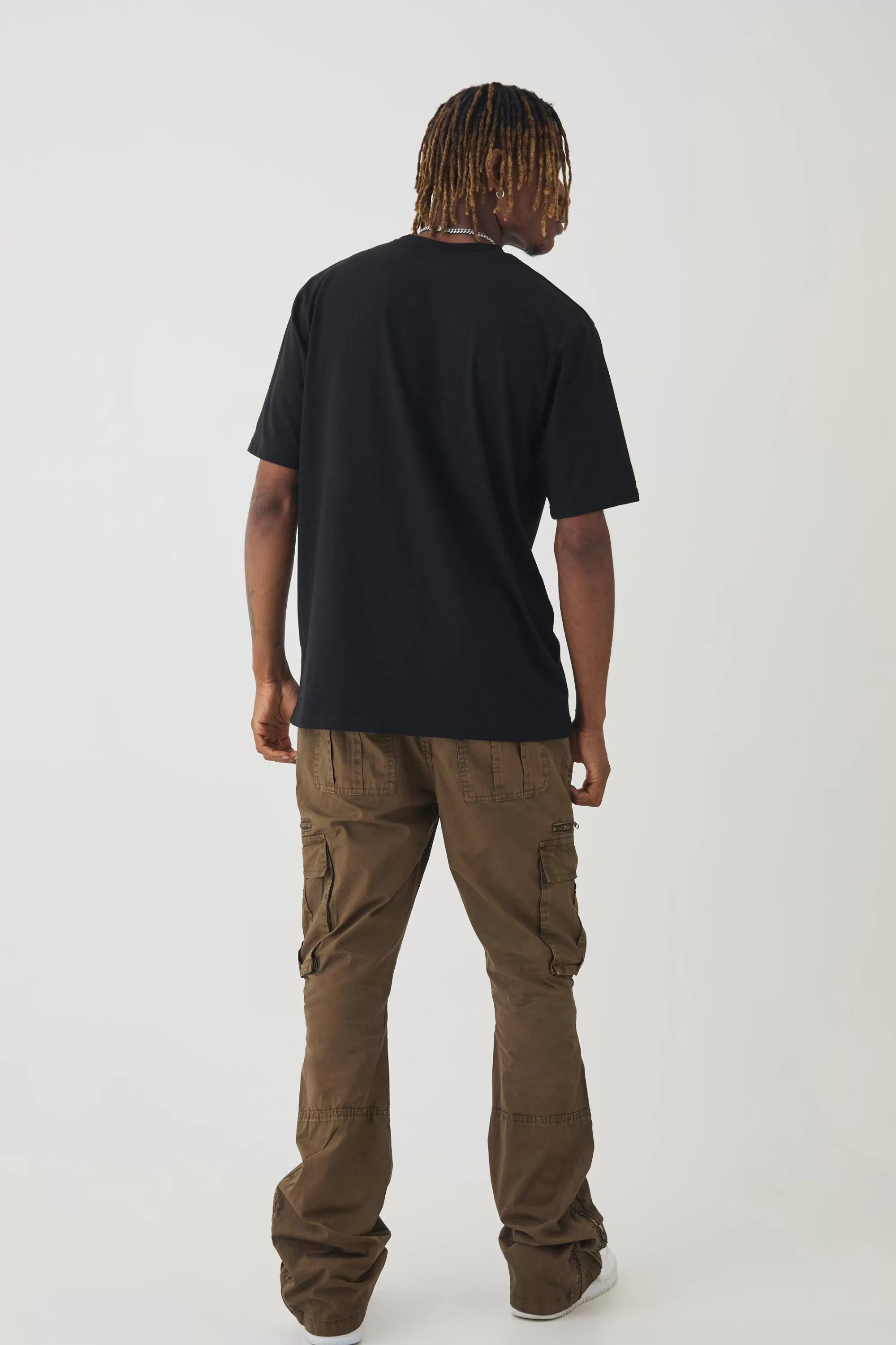boohooMAN Tall Man Diamond Debossed T-shirt | UK black Best