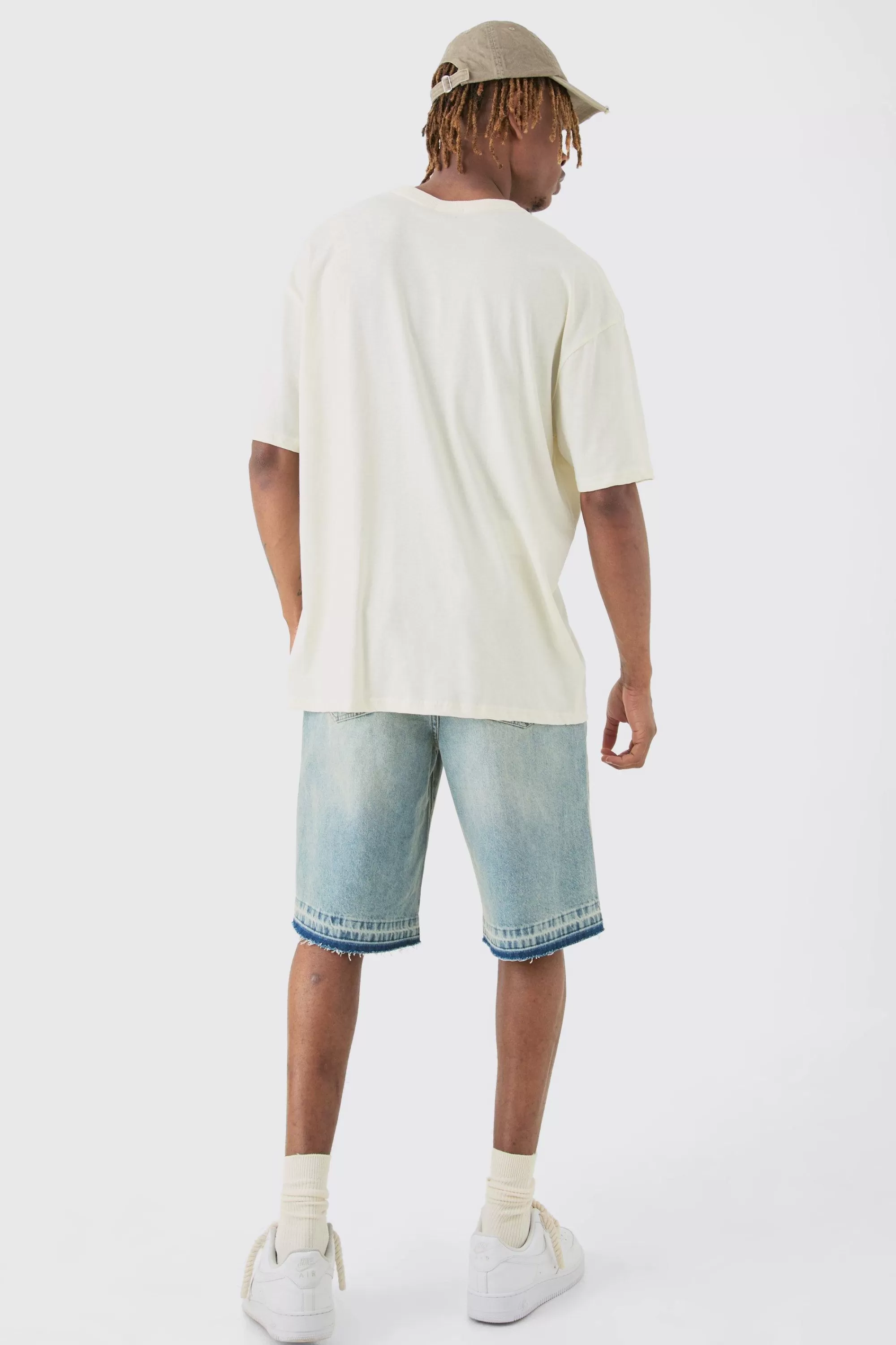 boohooMAN Tall Oversized Skull Car Graphic T-shirt | UK sand Hot